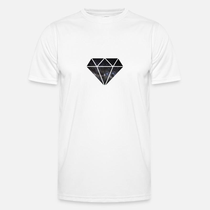 Diamant dans l'espace T-shirt sport Homme