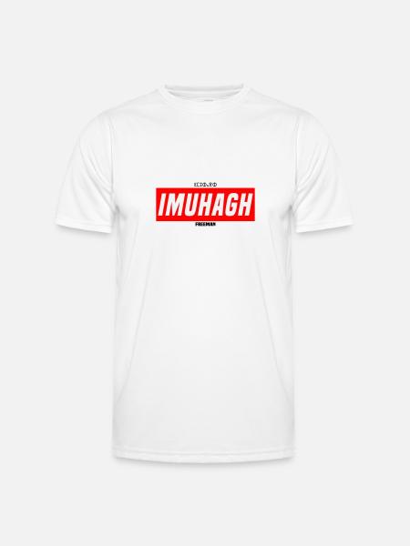 IMUHAGH - T-shirt sport Homme - blanc