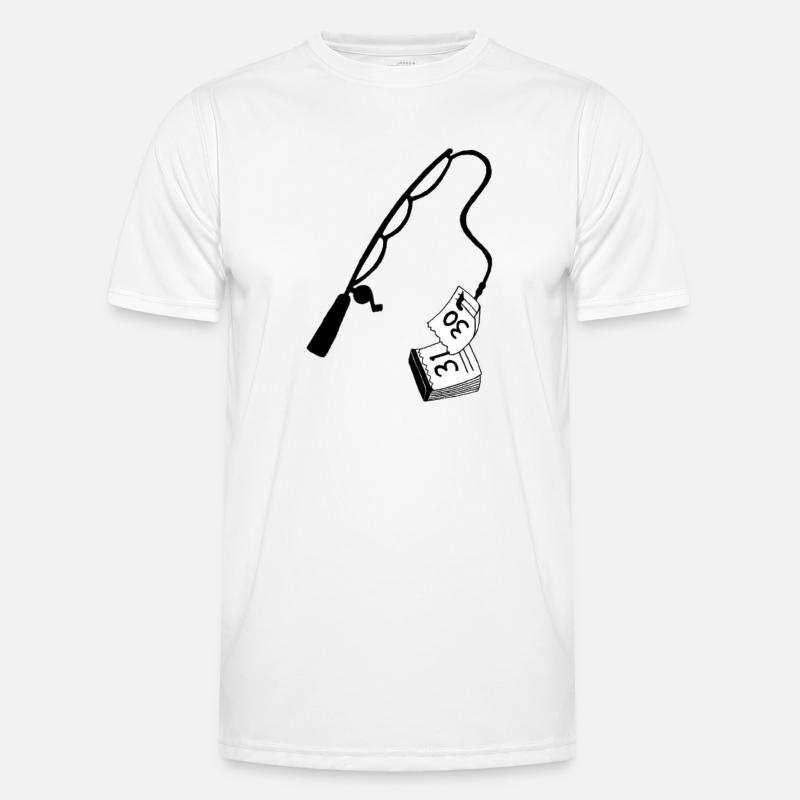 Time Flies, Save It with Style - Men's Functional T-Shirt - white