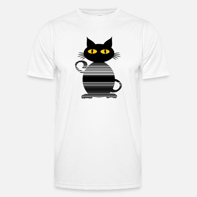 Cat - Men's Functional T-Shirt - white