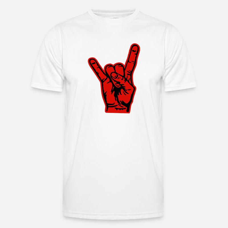 pommesgabel Männer Funktions-T-Shirt