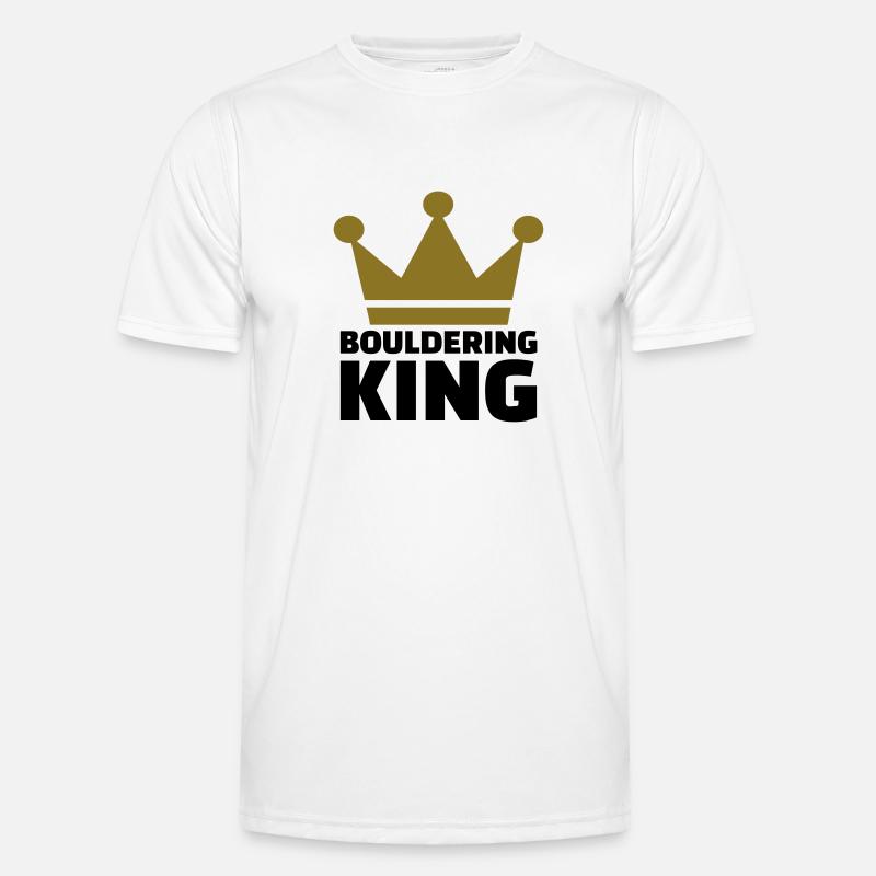 Bouldern Männer Funktions-T-Shirt