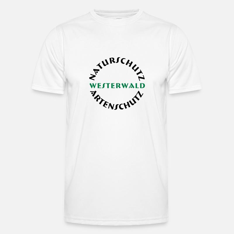 naturschutz westerwald Männer Funktions-T-Shirt