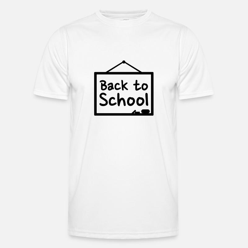 Schule Männer Funktions-T-Shirt