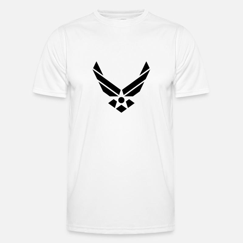 air force logo Männer Funktions-T-Shirt