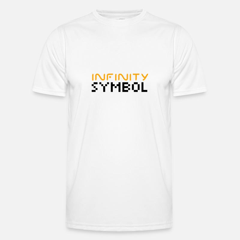 Infinity Symbol Men's Functional T-Shirt