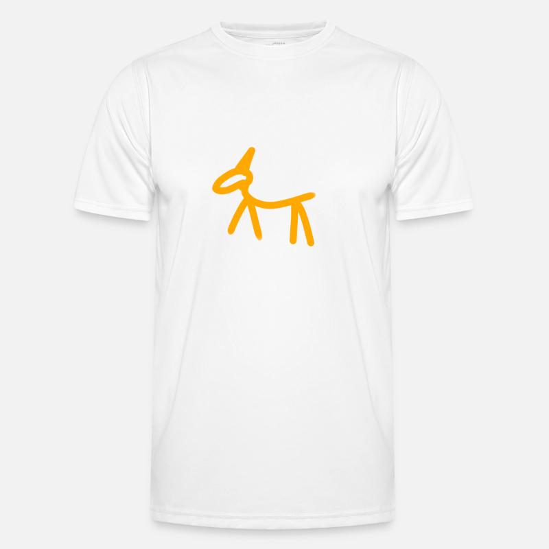 Höhlen Malerei Männer Funktions-T-Shirt