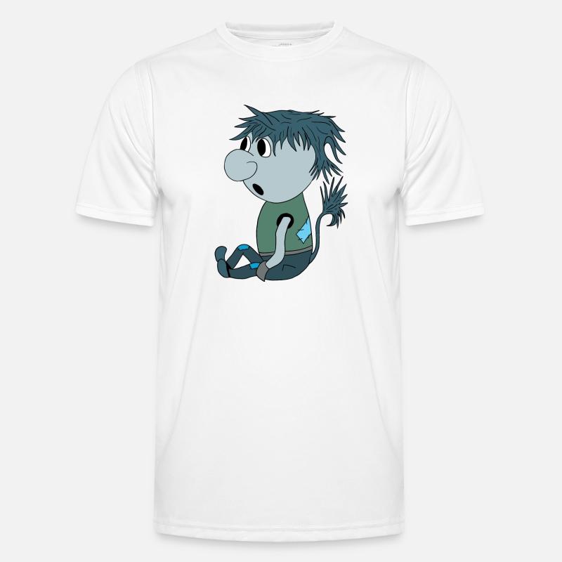 Blue Troll Men's Functional T-Shirt