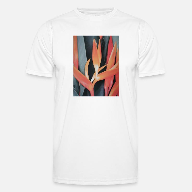 Bunte Blätter Männer Funktions-T-Shirt