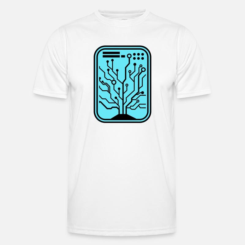 Micro Chip Men's Functional T-Shirt