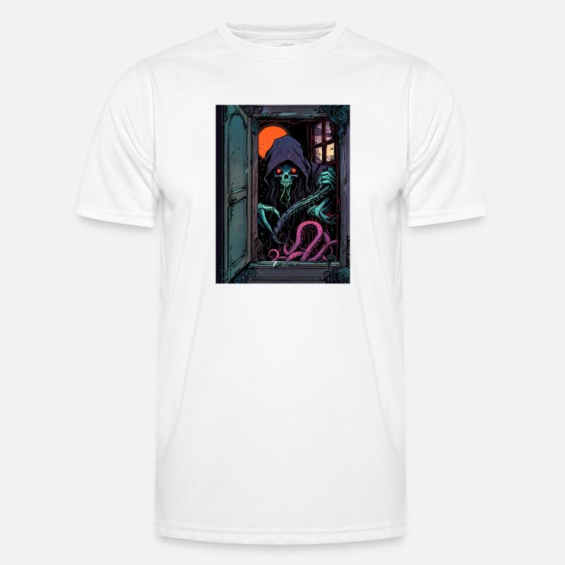 Du hast es eingeladen - Männer Funktions-T-Shirt - Weiß