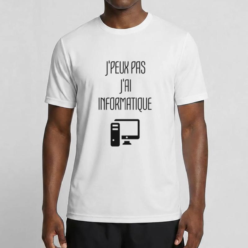 Computer Engineer Informatiker Informaticien Men's Functional T-Shirt