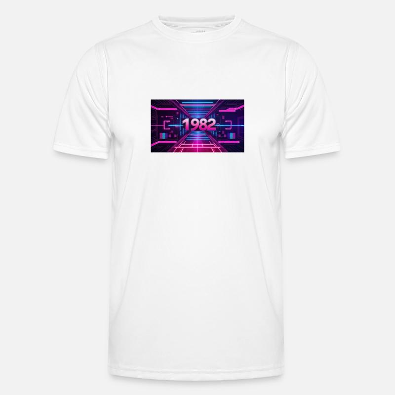 FREQUENCIES LOADED 1982 Männer Funktions-T-Shirt