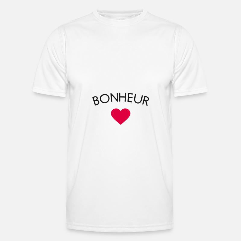 Glück Männer Funktions-T-Shirt