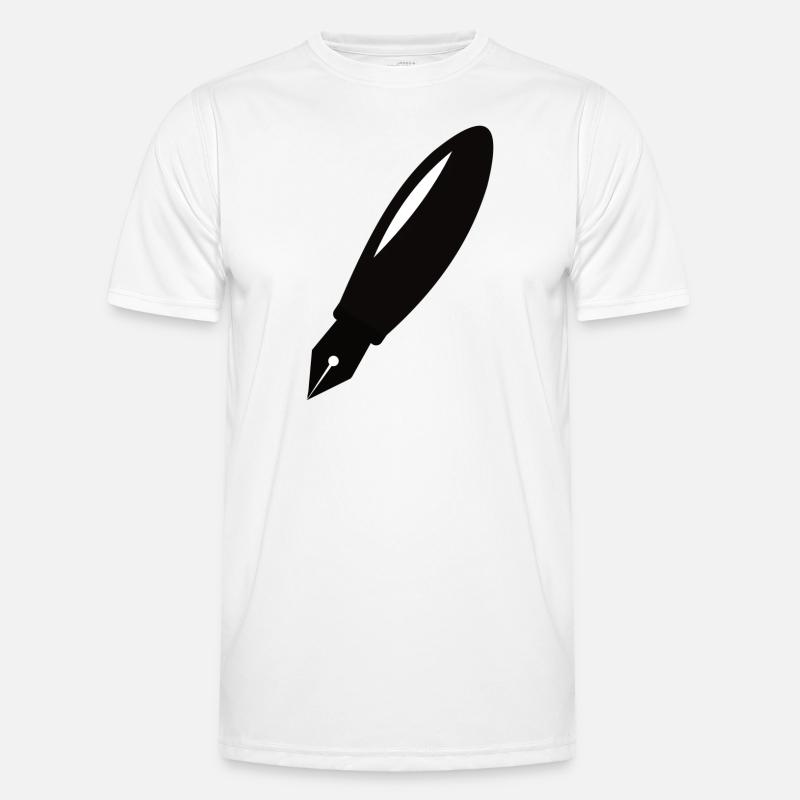 Stift Füller Männer Funktions-T-Shirt