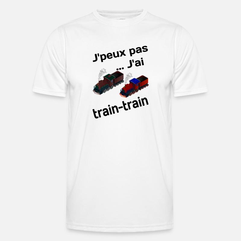 J'peux pas, j'ai train train T-shirt sport Homme