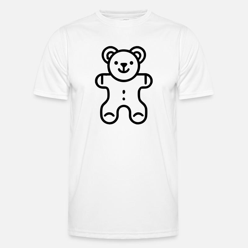 Bär Männer Funktions-T-Shirt