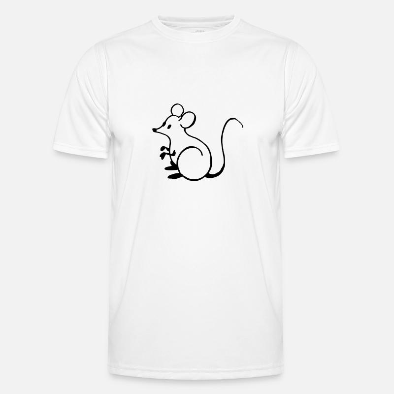 Maus Männer Funktions-T-Shirt