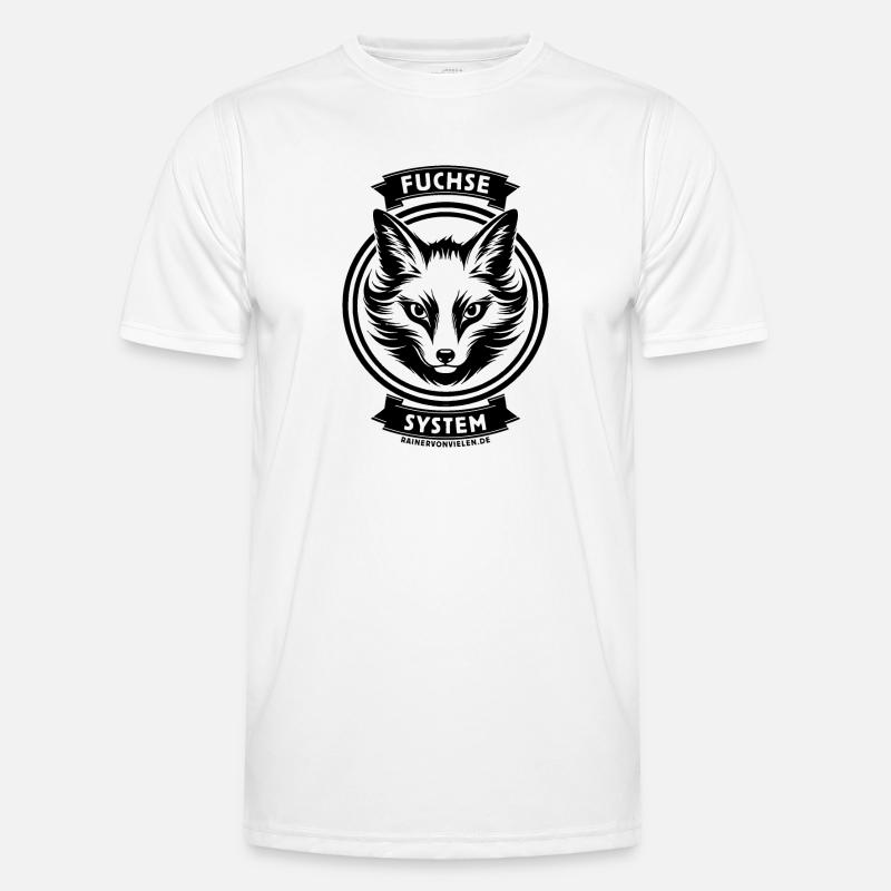 Fuchse System Männer Funktions-T-Shirt