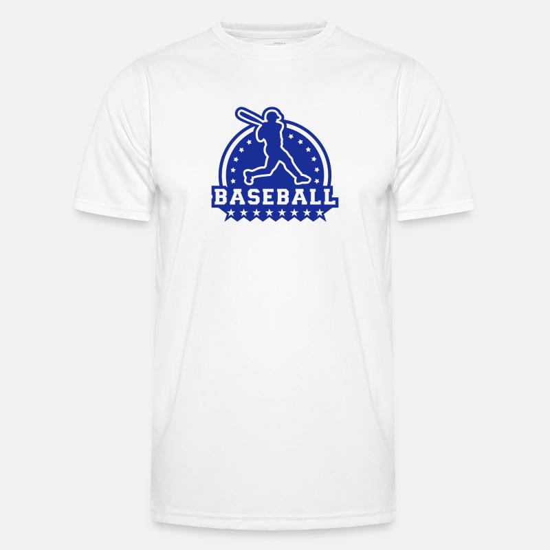 Baseball (Abzeichen) Männer Funktions-T-Shirt