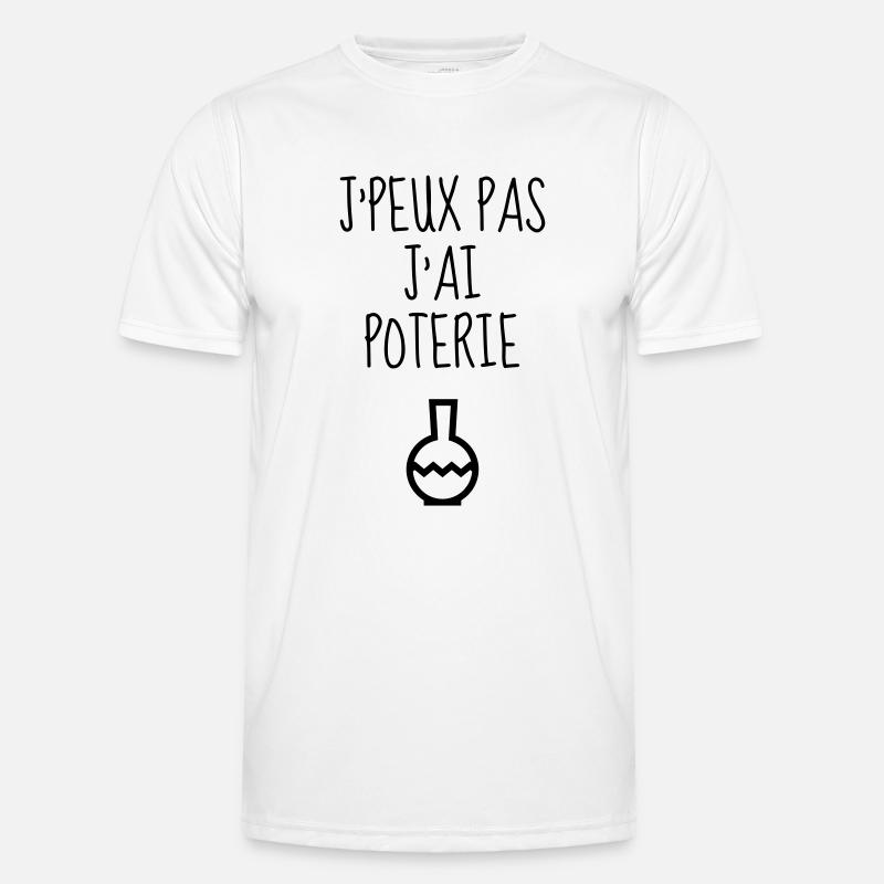 Keramik / Töpfer / Vase / Bildhauer Männer Funktions-T-Shirt