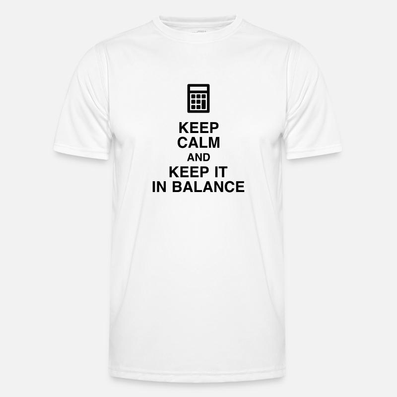 comptable / comptabilité / compter / chiffre T-shirt sport Homme