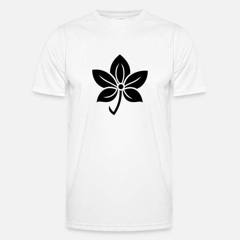 Fleur T-shirt sport Homme