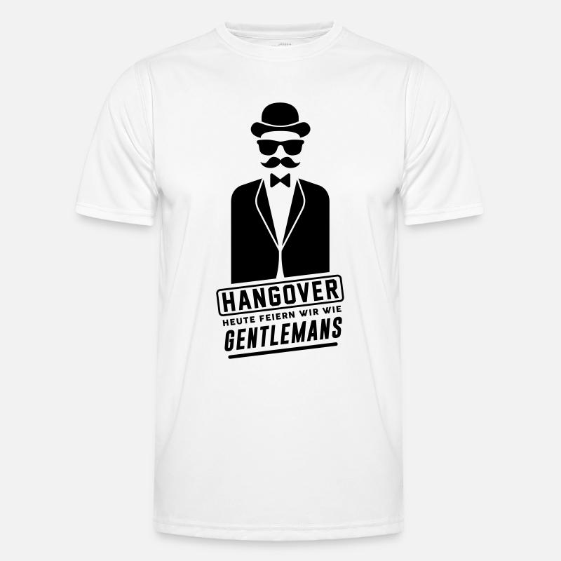 Hangover Junggesellenabschied - Männer Funktions-T-Shirt - Weiß