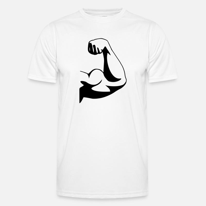 Bodybuilder arm Men's Functional T-Shirt