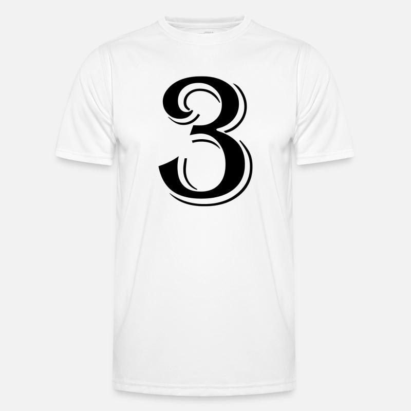 3 Männer Funktions-T-Shirt