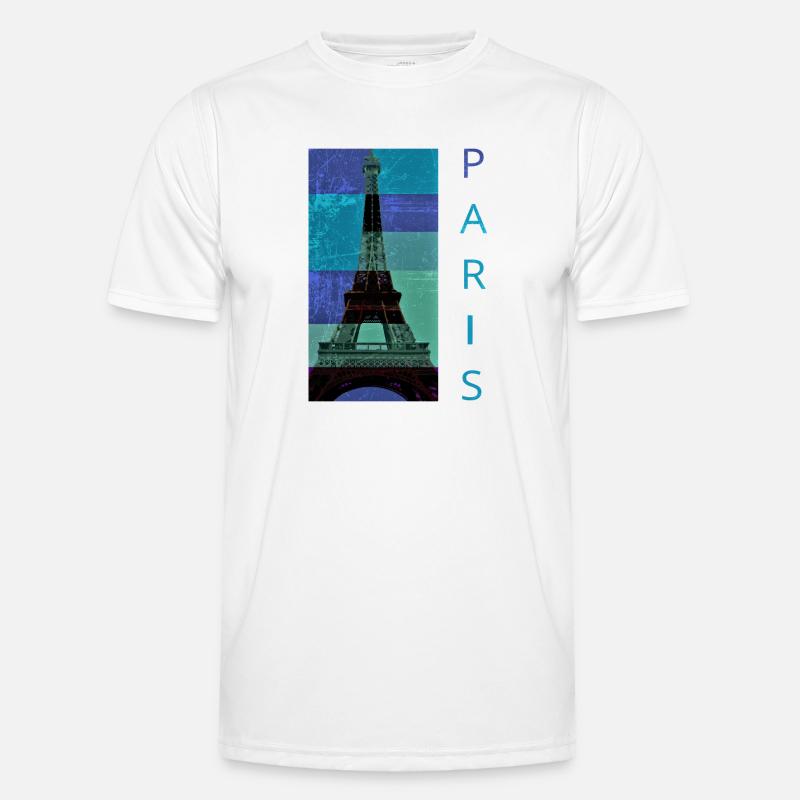 paris Männer Funktions-T-Shirt