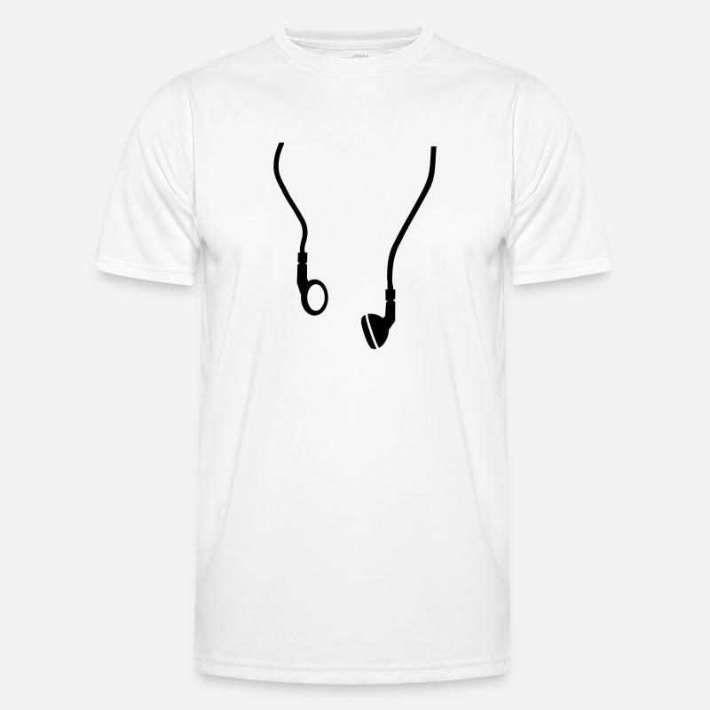 Casque T-shirt sport Homme