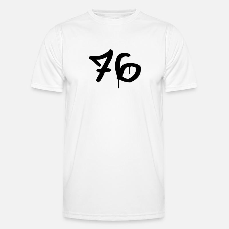 Graffiti : 76 - Men's Functional T-Shirt - white