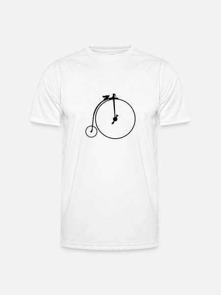 bicycle_1868_g1 - Men's Functional T-Shirt - white