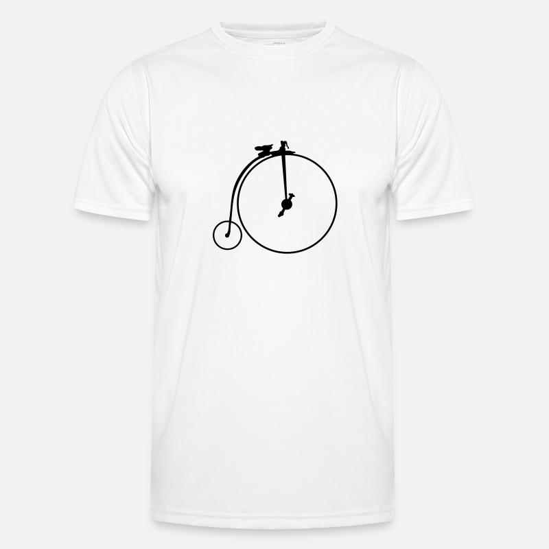 bicycle_1868_g1 - Men's Functional T-Shirt - white