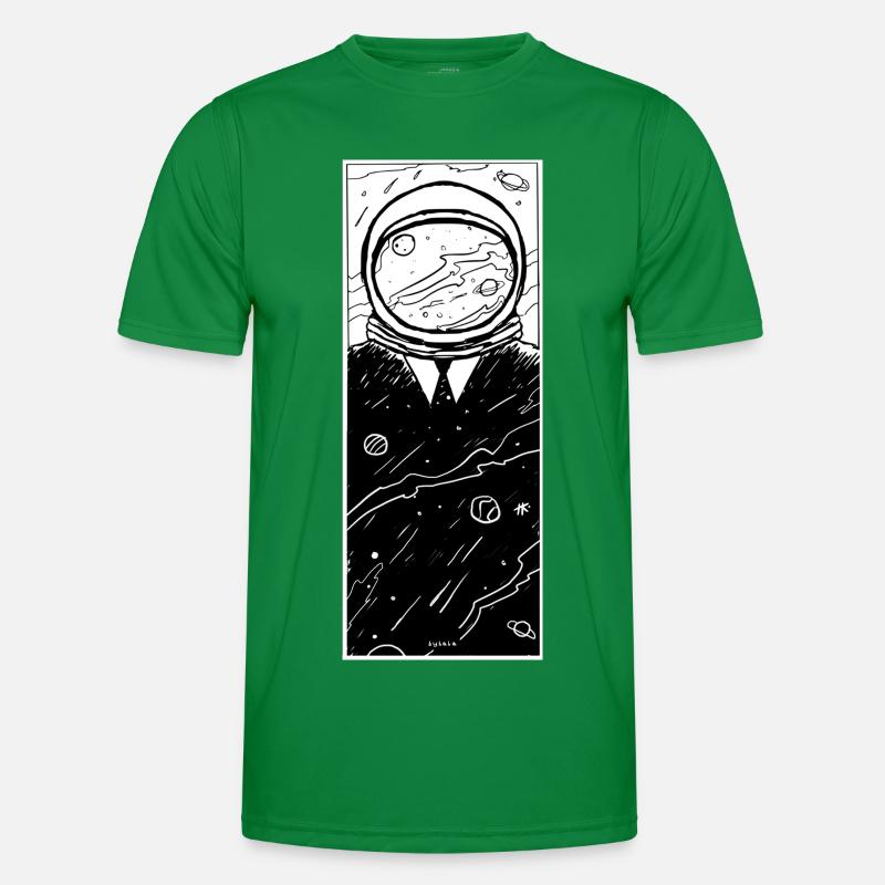 tee bro space suit Männer Funktions-T-Shirt