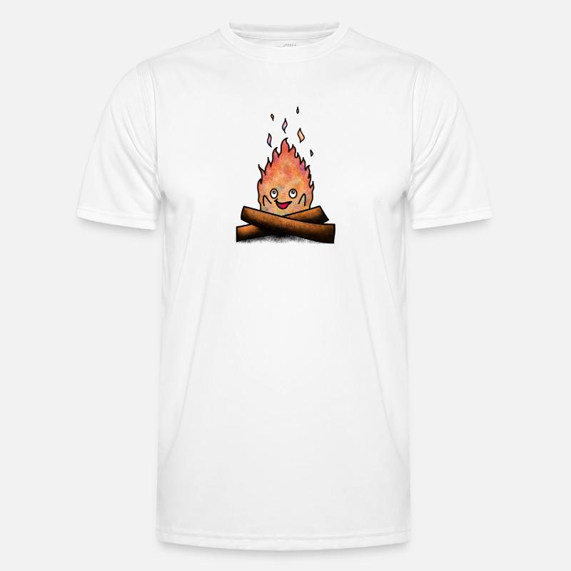 Die einzig wahre Flamme Männer Funktions-T-Shirt