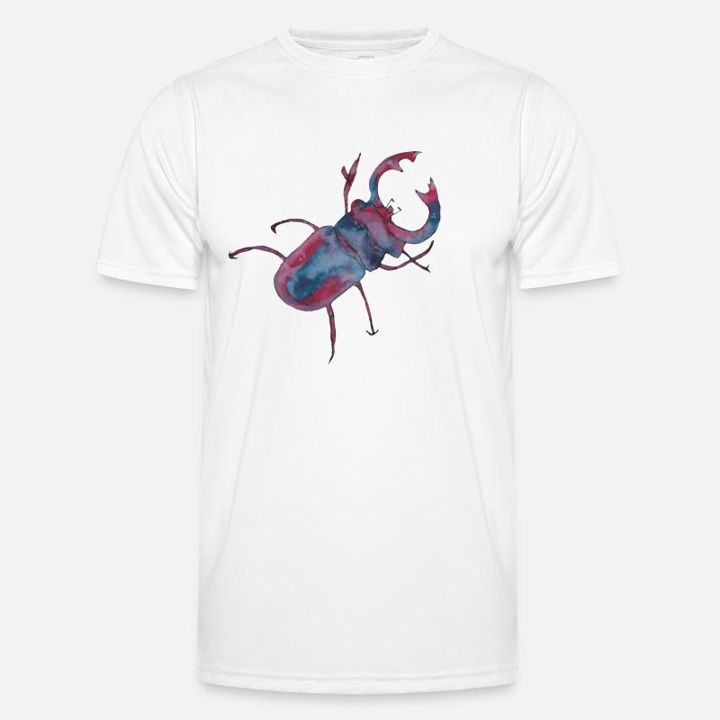 Krafttier der Woche Hirschkäfer Männer Funktions-T-Shirt