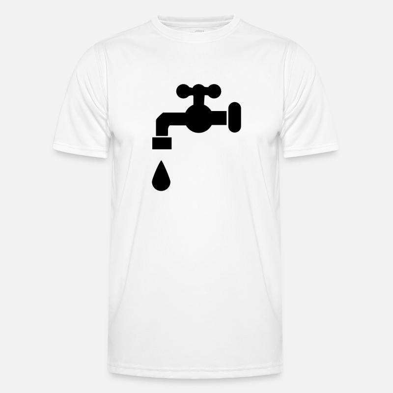 wasserhahn Männer Funktions-T-Shirt