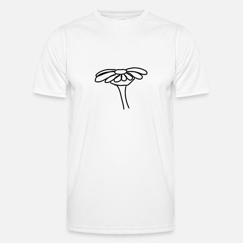 Page d’icône de fleur T-shirt sport Homme