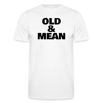 ALT UND GEMEIN - Männer Funktions-T-Shirt - Weiß - Vorne - AI Model Male 178 dark (178cm)