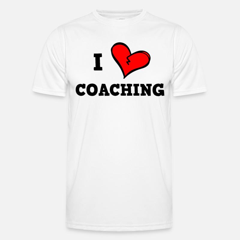 Ich liebe Coaching Männer Funktions-T-Shirt