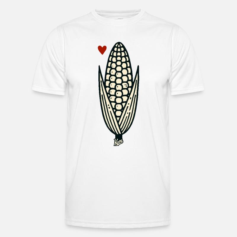 Maiskolben Männer Funktions-T-Shirt