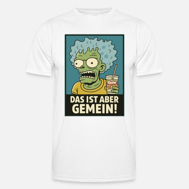 Zombie avec de la gadoue – C’est méchant ! T-shirt sport Homme