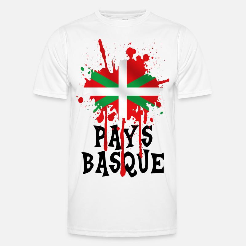 pays basque 09 T-shirt sport Homme