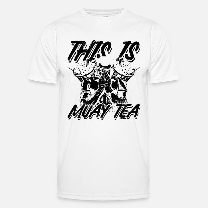This Is Muay Tea Muay Thai Fighter Thai Boxing Männer Funktions-T-Shirt