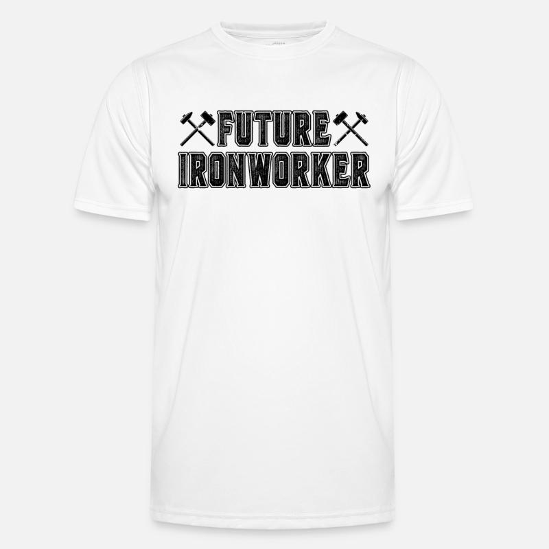 Future Ironworker Metalworker Welding Ironworkers Men's Functional T-Shirt