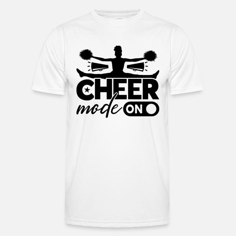 Cheer Mode On Cheer Squad Dancing Cheerleader Männer Funktions-T-Shirt