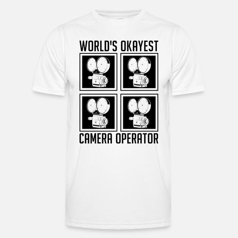 Opérateurs de caméra de cinéastes rétro les plus acceptables au monde T-shirt sport Homme