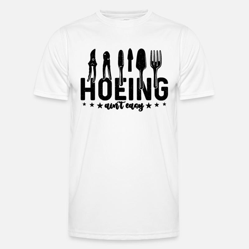 Le binage n’est pas facile Herbalisme Herb Lover Herboriste T-shirt sport Homme